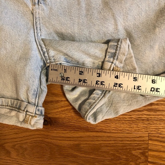 Zara Light Blue Denim Girls Shorts Size 10 - Picture 5 of 8